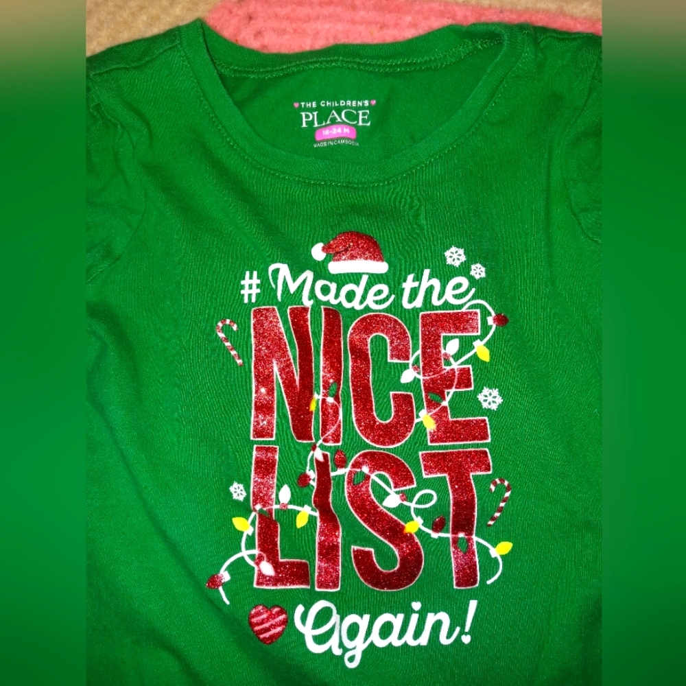 "Made the Nice List again" long sleeve- 5 for $10